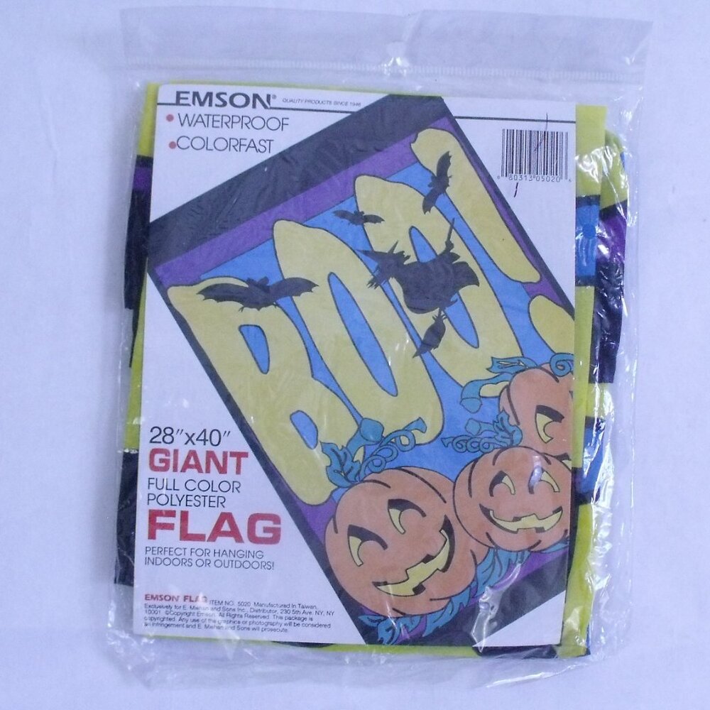 Emson Halloween Giant Flag